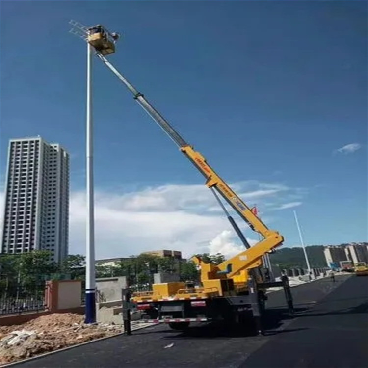 高阳县维修路灯的曲臂升降车出租