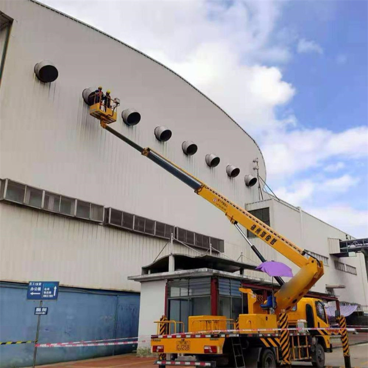 高阳县高空作业车出租服务：专业广告牌安装解决方案